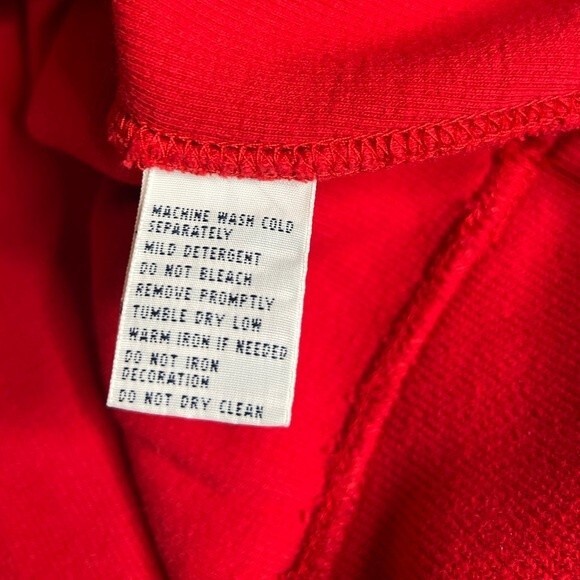 Vintage Polo Ralph Lauren Sweater red Pullover Mens Size XL - Picture 10 of 16